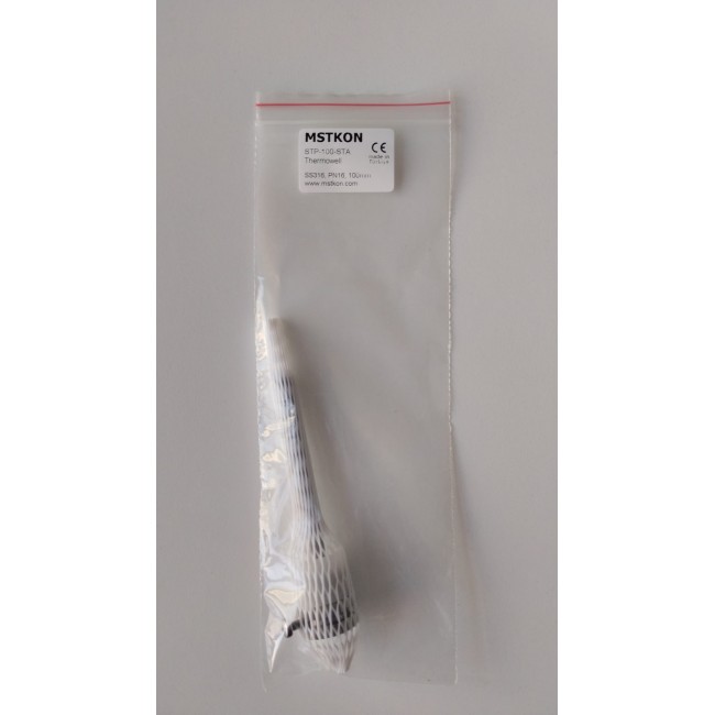 STP-100-STA-316 Paslanmaz sensör kovanı,100mm